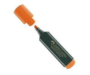 Evidenziatore Textliner 48 - punta a scalpello - tratto 1 - 3 - 5 mm - astuccio 8 colori - Faber Castell - 154862 - DMwebShop - 2