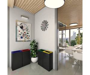 Coperchio per contenitore Bob Color 30 x 20 x 3,5 cm rosso - 12216 - 3