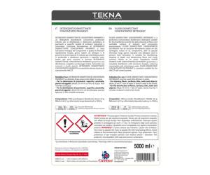 Disinfettante detergente per pavimenti concentrato 5 lt - 27719 - 2