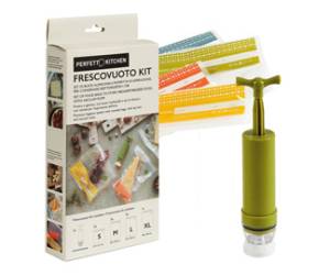 FrescoVuoto StarPack - pompa + 8 buste sottovuoto assortite - PPL - verde-colori assortiti - Perfetto - 29000 - 8052474290007 - DMwebShop