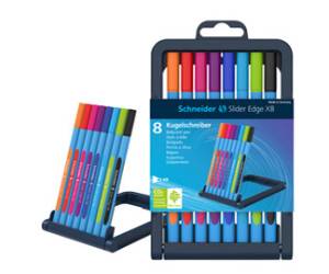 Penna a sfera Slider Edge - tratto XB - colori assortiti - astuccio 8 pezzi - Schneider - P152279 - 4004675119742 - DMwebShop