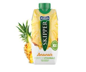 Succo Skipper - gusto ananas - brick 330 ml - conf. 18 pezzi - Zuegg - ZUFAN - 80354710 - DMwebShop