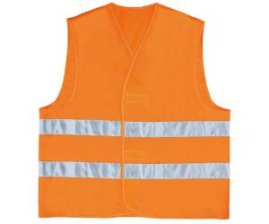 Gilet alta visibilita GILP2 poliestere taglia XXL arancio fluo - 6967
