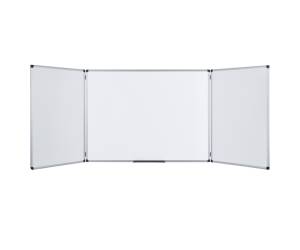 Lavagna magnetica Maya Trio 90 x 240 cm aperta bianco - 6130