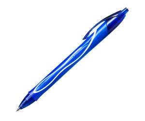 Penna a sfera a scatto Gelocity Quick Dry punta 0,7 mm blu - 3804