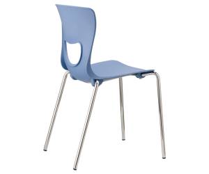 Seduta Pluto PT4 senza braccioli PPL blu - 6016