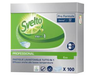 Tabs Eco 3in1 per lavastoviglie fustino da 100 tabs da 20 gr - 8740