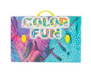 Valigetta Polionda Color 36,5 x 56,5 cm dorso 5,5 cm fantasie assortite - 16187