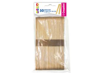 Stecca in legno - 18 x 150 mm - CWR - conf. 50 pezzi - Deco - 11690 - 8004957998191 - DMwebShop