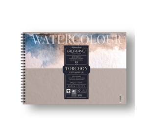 Blocco Watercolour Torchon 21 x 29,7 cm 12 fogli 300 gr spiralato - 16262