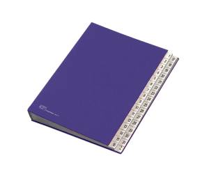 Classificatore numerico 1,31,643D 24 x 34 cm blu - 17869