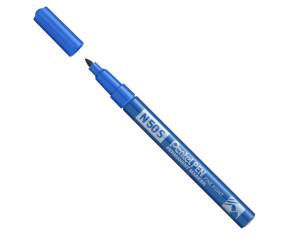 Marcatore permanente N50S punta tonda blu - 16428