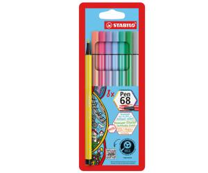 Pennarelli Pen 68 colori assortiti pastello busta 8 pezzi - 18004