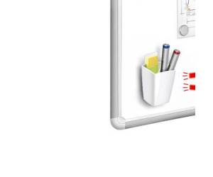 Portapennarelli magnetico bianco - 18670