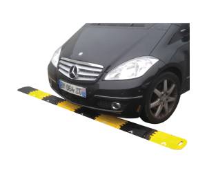 Rallentatore di velocita portatile lunghezza 300 cm giallo nero - 18379