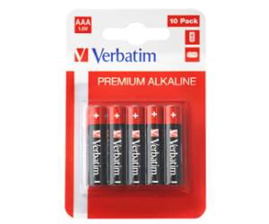 Blister 10 Pile alkaline Ministilo AAA - Verbatim - 49874 - 23942498742 - DMwebShop