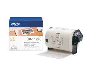 Etichette adesive 600 - 102 x 51 mm - nero-bianco - Brother - DK-11240 - 4977766646321 - DMwebShop