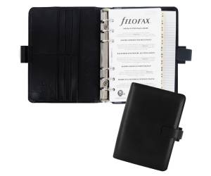 Organiser Metropol Personal similpelle nero 18,8 x 13,5 x 3,8mm - 2228