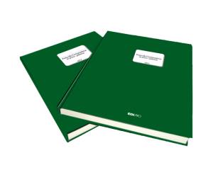 Registro corrispondenza arrivo partenza 31 x 24,5 cm 500 fogli - 8075