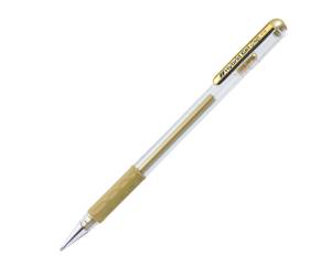 Roller gel Hybrid Grip - punta 0,8 mm - oro - conf. 12 pezzi - Pentel - K118-X - 3474377923106 - DMwebShop