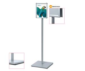 Display Catching Pole bifacciale - A4,18398