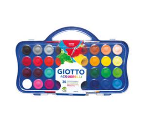 Pastiglie Acquerelli diametro 30 mm 36 pastiglie Giotto 353600 - 18218