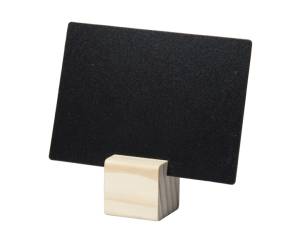 Supporti wood per targhette 6 targhette incluse set 12 pezzi - 18681