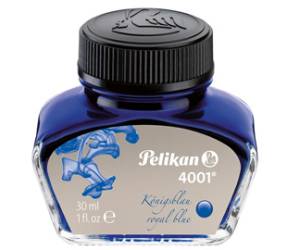 Inchiostro stilografico 4001 - lunghezza 39 mm - blu - 30 ml - Pelikan - 100401543 - 4012700301017 - DMwebShop