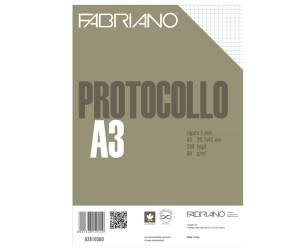 Foglio protocollo - A4 - 5 mm - 60 gr - conf. 200 fogli - Fabriano - 19100747 - 8001348232117 - DMwebShop