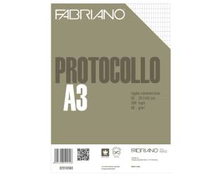 Fogli protocollo - A4 commerciale - 60 gr - conf. 200 pezzi - Fabriano - 02910560 - 8001348149156 - DMwebShop