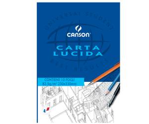 Blocco carta lucida - 230 x 330 mm - 10 fogli - 80 gr - uso manuale - conf. 25 pezzi - Canson - C200005826 - 3148950058263 - DMwebShop