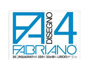 Album F4,33 x 48 cm 220 gr 20 fogli liscio squadrato - 6654
