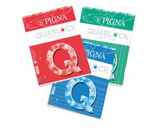 Blocco Quablock Original collato A5,5 mm 80 gr 50 fogli - 6693