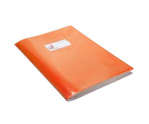 Coprimaxi Gold con alette 21 x 30 cm PVC 300 mic laccato arancio - 2721