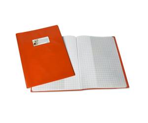 Coprimaxi LF con alette A4 PVC laccato arancio - 4721