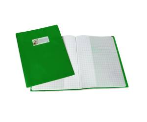 Coprimaxi LF con alette A4 PVC laccato verde - 4720