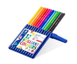 Matite colorate Ergosoft triangolari colori assortiti astuccio 12 pezzi - 4685