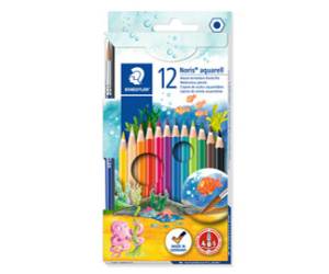 Pastelli Noris Aquarell 144 colori assortiti astuccio 12 pezzi - 4702