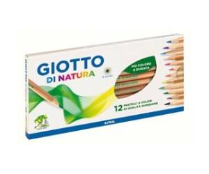 Pastelli colorati Natura diametro mina 3,8 mm legno di cedro colore assortiti - 4409