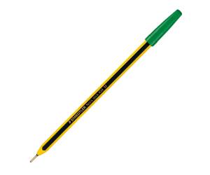 Penna a sfera Noris Stick punta 1 mm verde confezione 20 pz - 6776
