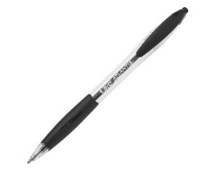Penna a sfera a scatto Atlantis Classic punta 1 mm nero - 6886