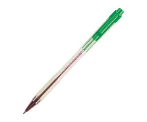 Penna a sfera a scatto BP S Matic punta fine 0,7 mm verde - 6916