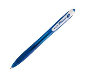 Penna a sfera a scatto Rexgrip Begreen punta 1 mm blu - 6906
