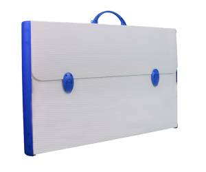 Valigetta polionda 235 R 37x60 cm dorso 5 cm rigido - 6355