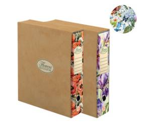 Registratore a leva Nature Flowers - protocollo - dorso 8 cm - Pigna - 0223325D8 - 8005235009561 - DMwebShop