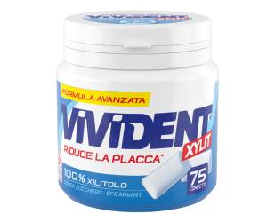 Barattolo Xylit Upgrade - 75 confetti - Vivident - 09598000 - 80677147 - DMwebShop