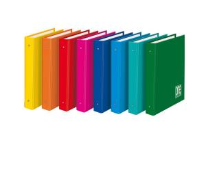 Raccoglitore One Color A5,4 anelli 25 mm dorso 3 cm colori assortiti - 7210