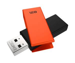 Memoria USB 2.0 - C350 - 128 Gb - Arancione - Emtec - ECMMD128GC352 - 3126170159854 - DMwebShop
