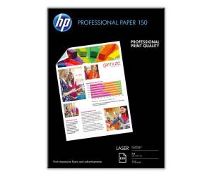 Confezione da 150 Fogli Carta professionale per stampe laser - lucida - 150 g/m2 - A4 - 210 x 297 mm - Hp - CG965A - 884962310632 - DMwebShop