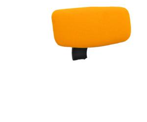 Poggiatesta per seduta ergonomica Kemper A arancio - 21359